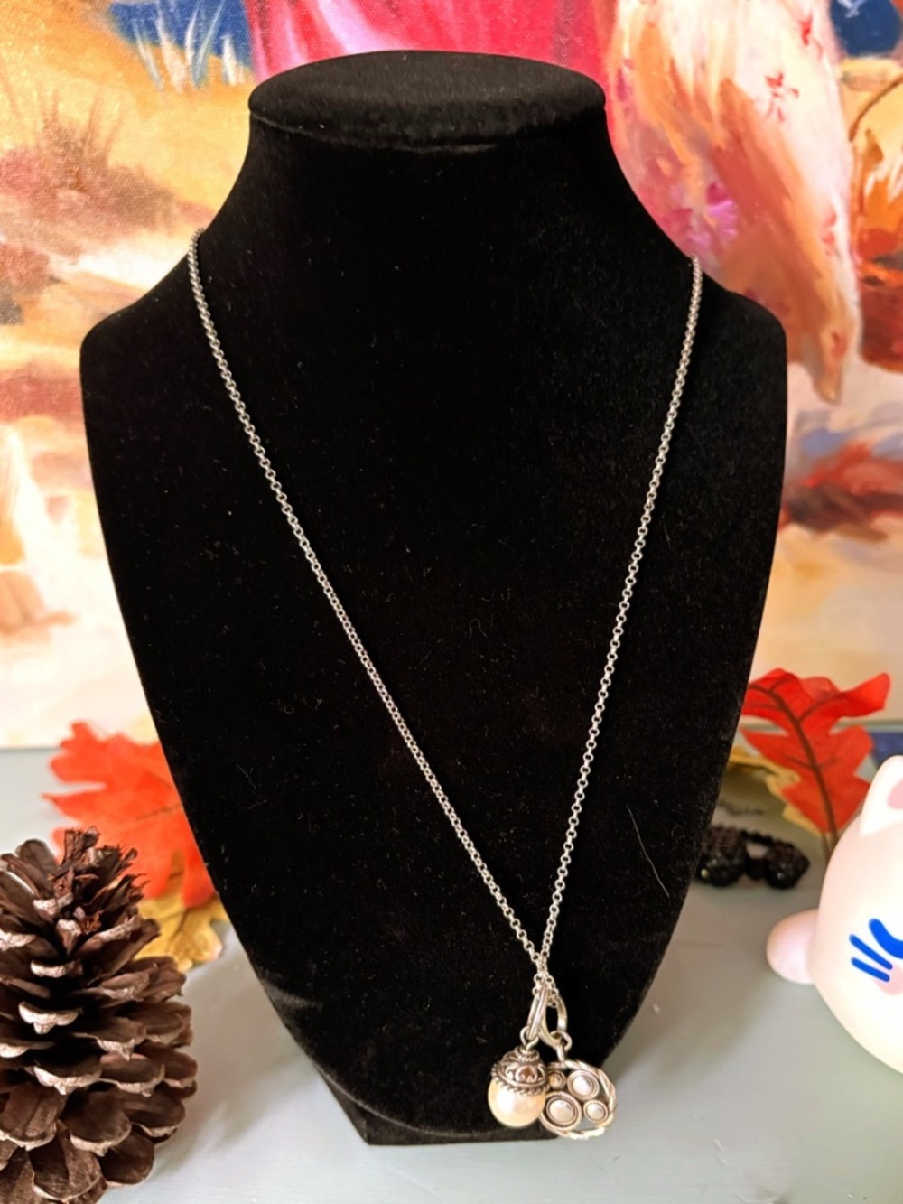 Brighton Halo Petite Necklace and Charm